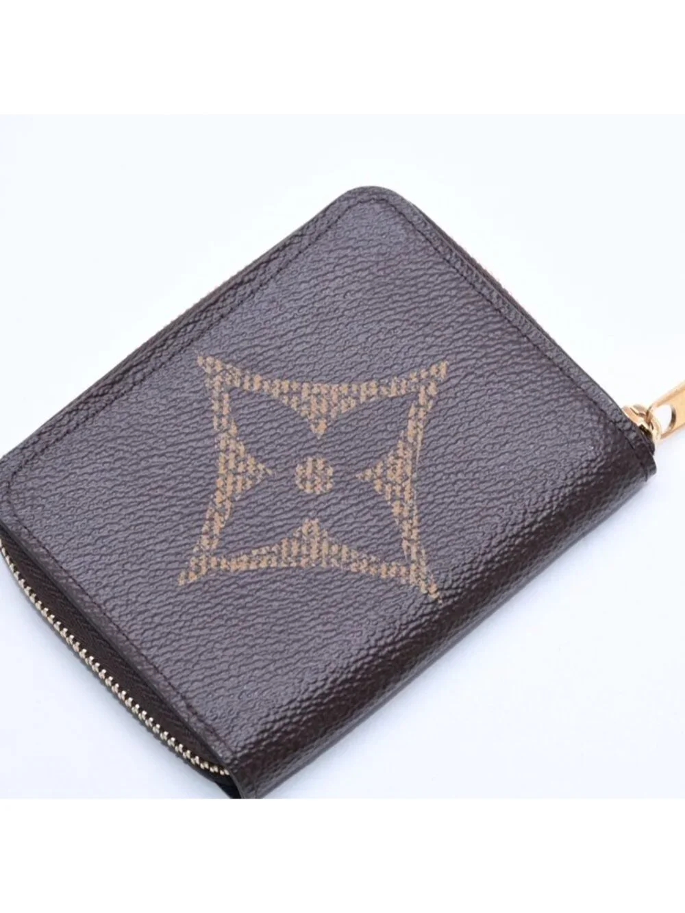 Louis Vuitton Zippy Coin Purse Monogram Giant Brown
